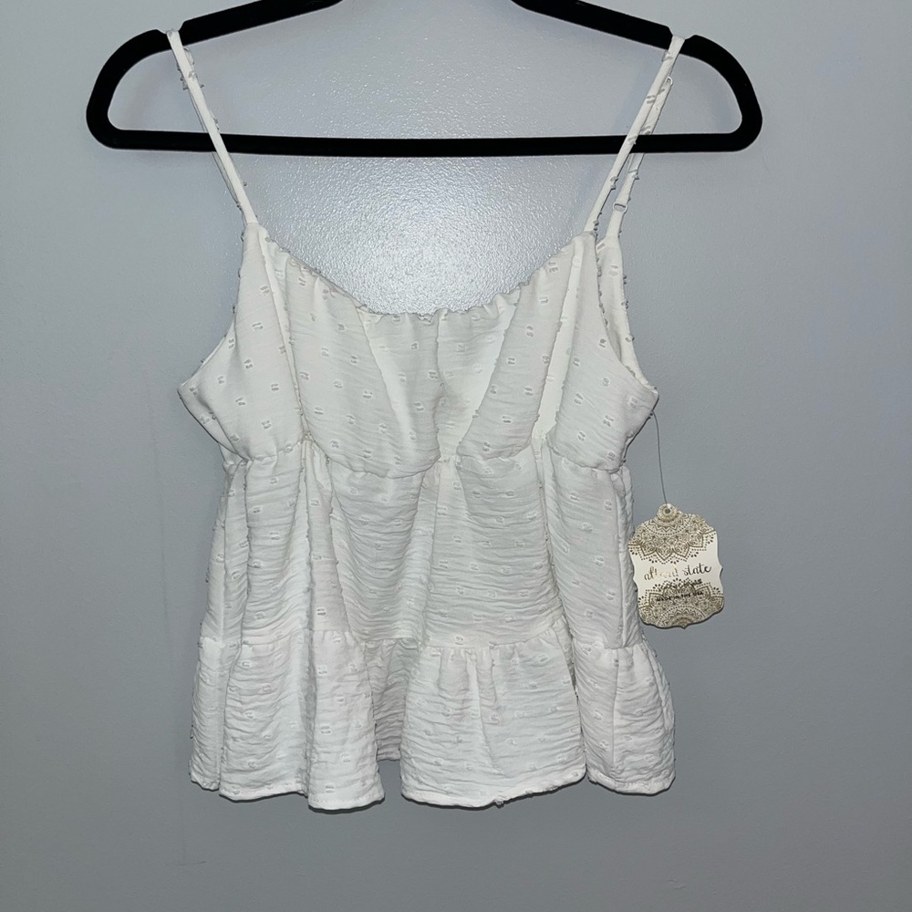 NWT Altar'd State White Camisole Top